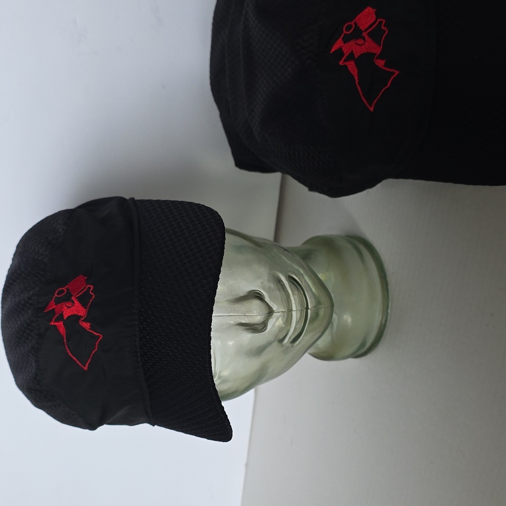 Augusta Sportswear Bundle Of 8 New Black Cap w Horse Embroidery Equestrian